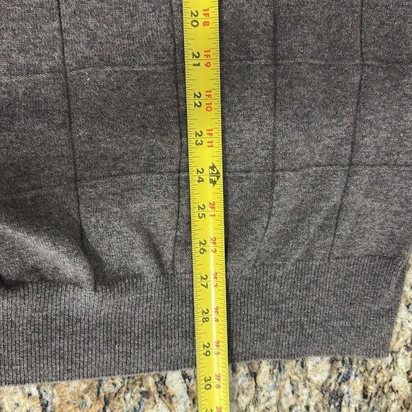 Lynon Cashmere Geo Pattern Crew Neck Men's Brown Sweater Size XL/XXL - Picture 9 of 9